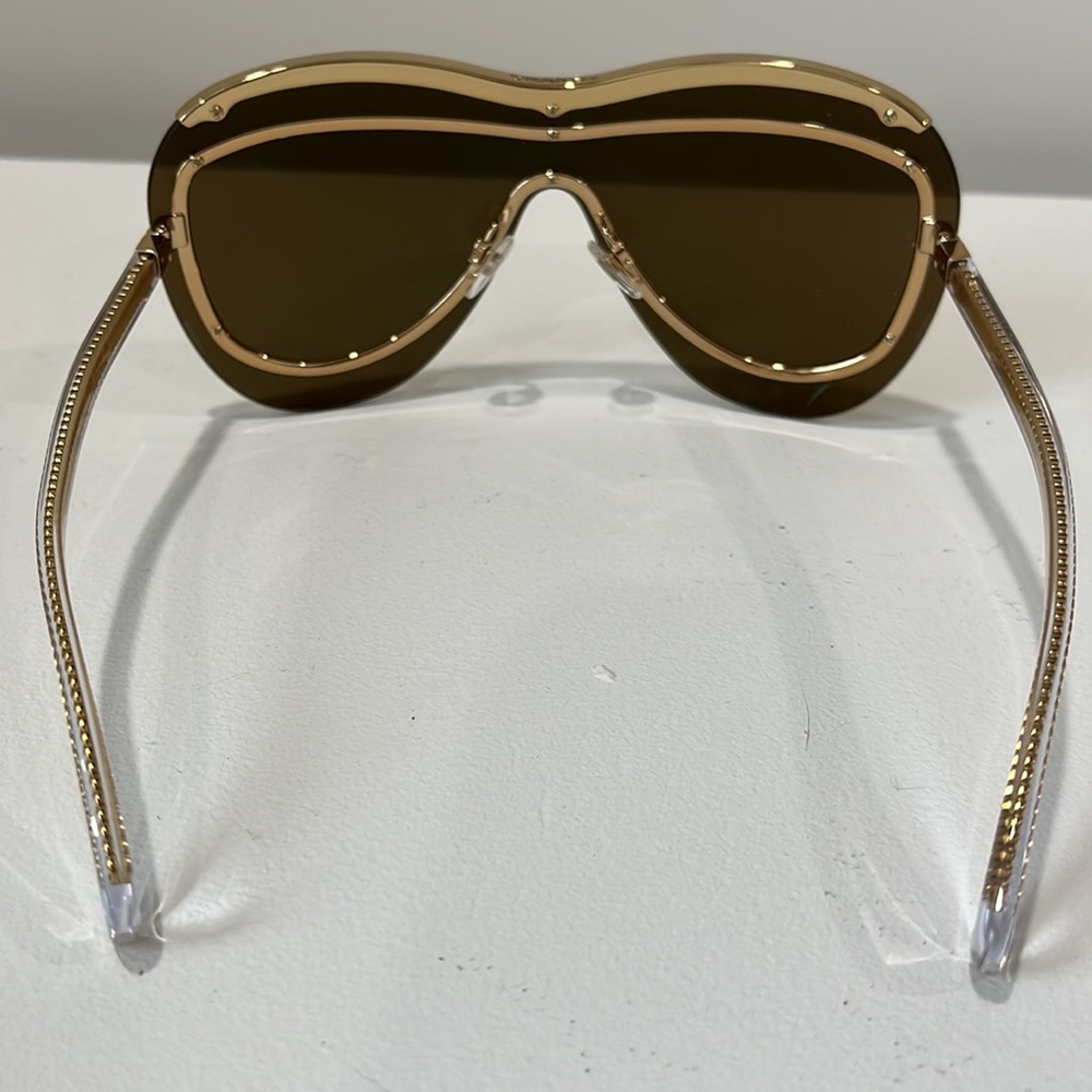 RARE Authentic Chanel Runway Shield Sunglasses - Picture 4 of 5